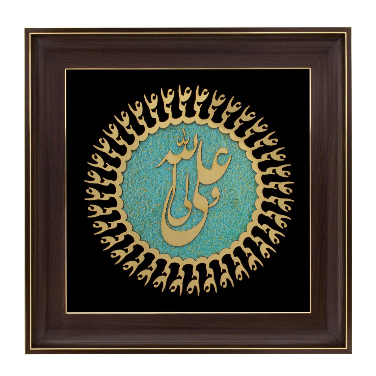 تابلو معرق سایز ۳۸×۳۸ استایل علی ولی الله